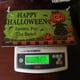 thumbnail image 3 of Feliz halloween colgando de la pared de madera signos placa de calabaza decoración de la puerta del partido en casa BLESIY Placa colgante de Halloween, 3 of 8