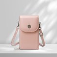 thumbnail image 4 of Bolsa PU Crossbody Bag Durable Women Phone Wallet Bag para el ocio diario (rosa) Likrtyny Para Estrenar, 4 of 9
