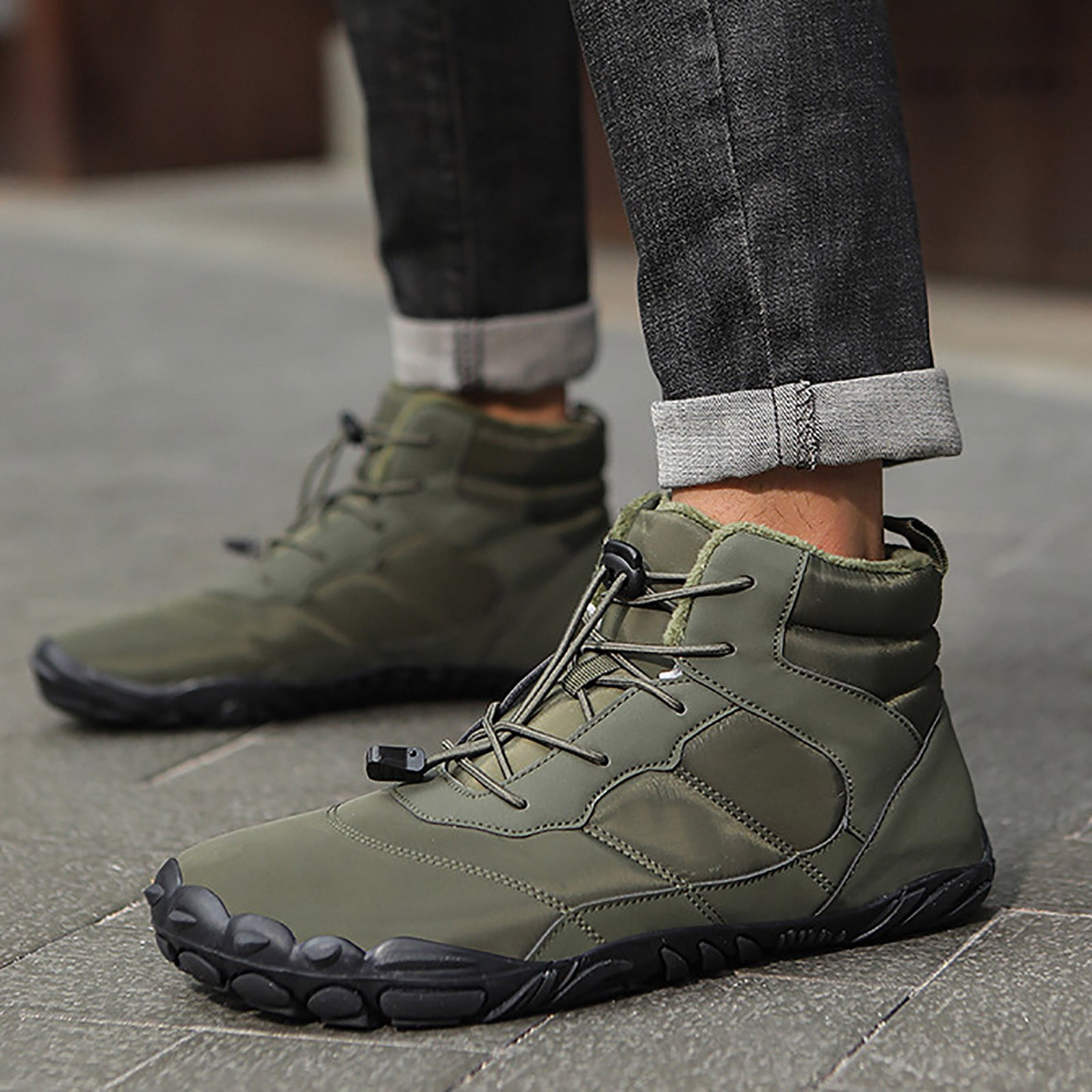 GDREDA Hike Winter Footwear Barefoot Shoes Women Men Zero Drop