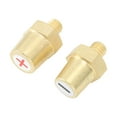 thumbnail image 1 of Brass Terminal Charging Posts, Reliable Battery Side Charging Posts Durable Brass  For 8mm Positive Or Negative Battery Cable Terminals, 1 of 8