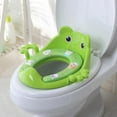 thumbnail image 3 of Potty Asiento Niño Niño Pequeño Bebé Niño Suave Acolchado Asiento Entrenador Entrenamiento Asiento Verde Macarena Asiento de entrenamiento para niños, 3 of 8