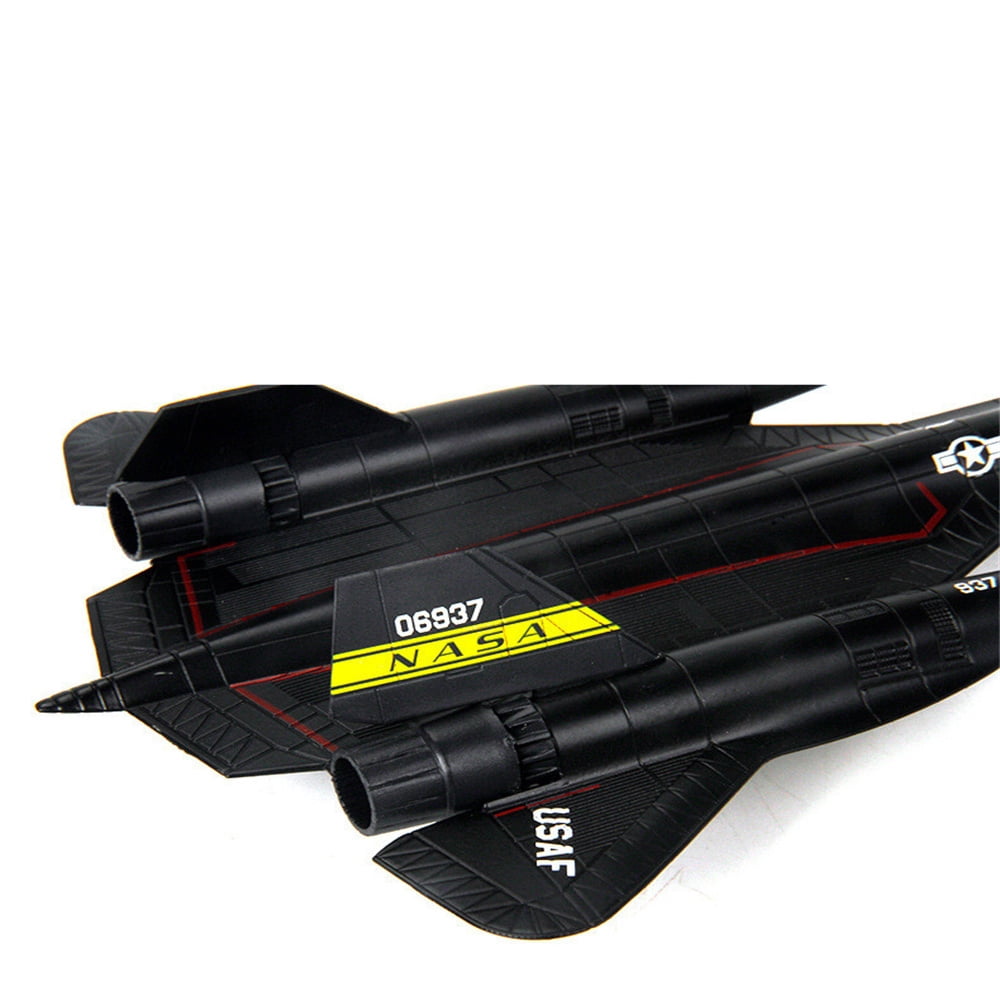 1:144 Blackbird SR-71 Reconnaissance Aircraft Alloy Aircraft Plane Metal Fighter for Collection