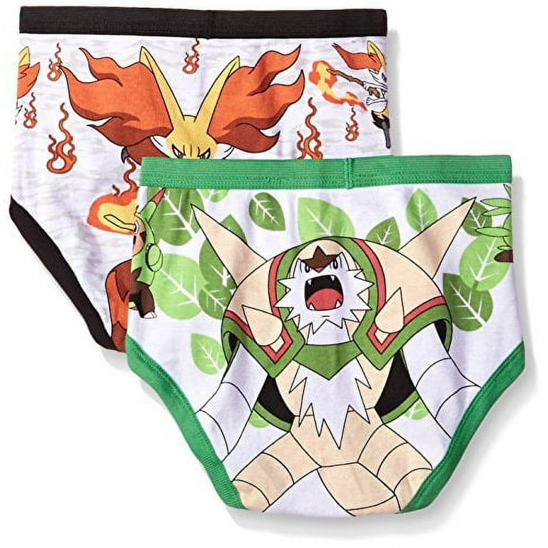 Pokémon, Boys Underwear, 5 Pack Briefs (Little Boys & Big Boys)