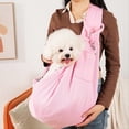 thumbnail image 2 of Red Comfortable Pet Crossbody Shoulder Bag Cat Dog Small Backpack, 2 of 5