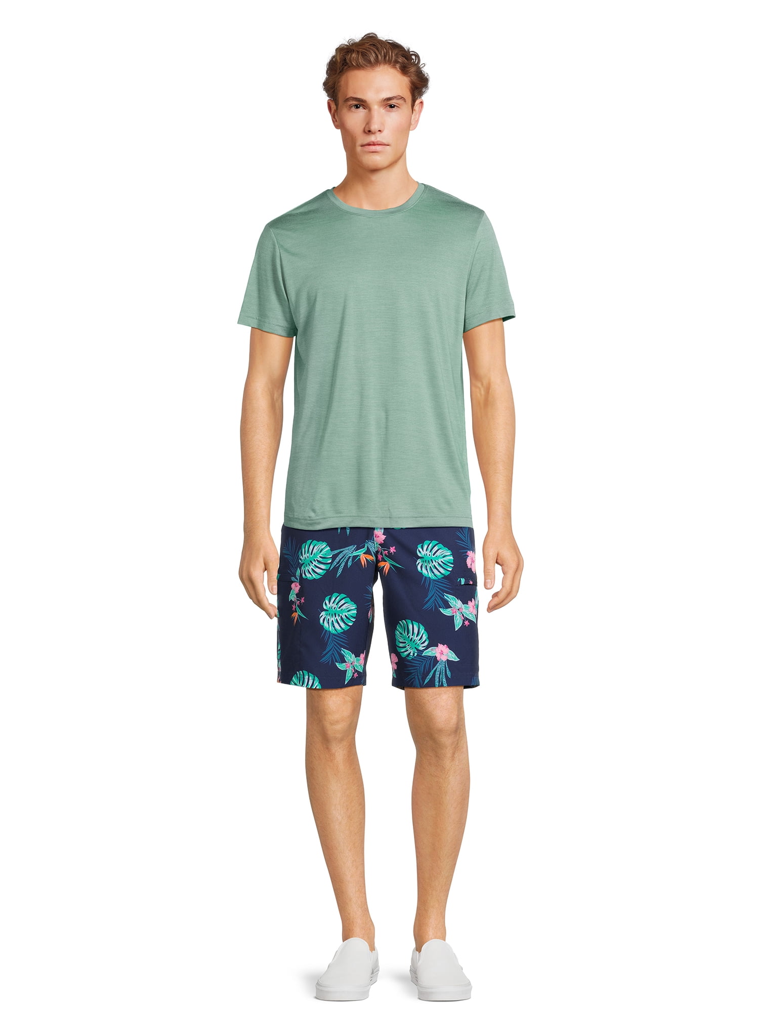 Birdie Bound Men's & Big Men's Cargo Golf Shorts, 9" Inseam, Sizes 28-48