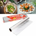 thumbnail image 2 of ACDANC 30CM Food Tin Baking Foil X10M Aluminum Foil Roll Non-Stick Food Grade Foil Wrap Kitchen for Cooking,Roasting,Baking,BBQ and Family Parties (Silver), 2 of 4