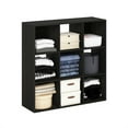 thumbnail image 4 of Furinno Pelli Cubic Multipurpose Clothing & Closet Storage Organizer Shelf, 9-Cube, Espresso, 4 of 5