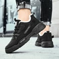 thumbnail image 6 of Xiaoxatg Men's Casual Shoes Winter Style Comfortable Warm Work Footwear for Everyday Use 8 Black, 6 of 9