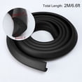 thumbnail image 2 of Unique Bargains 6.6ft Table Desk Edge Foam Edge Cushion Guard Strip Soft Bumper Protector Black, 2 of 8