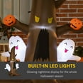 thumbnail image 6 of Outsunny 5' Halloween Inflatables Outdoor Decorations Ghost Tree with Pumpkins, Blow-Up LED Yard Decor Indoor Outdoor for Garden, Lawn, Party, Holiday, 6 of 10