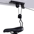 thumbnail image 4 of Bike Bicycle Lift Ceiling Mounted Hoist Storage Garage Hanger Pulley Rack, 4 of 8