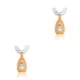 thumbnail image 3 of Cepillo de silicona Kearding en forma de U para niños 2Conjunto naranja S, 3 of 6