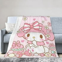 My Melody Style-13 Ultra-Soft Micro Warm Fuzzy Fleece Blanket Throw Gift Decoration For Home Car Camp Office 60"x50"