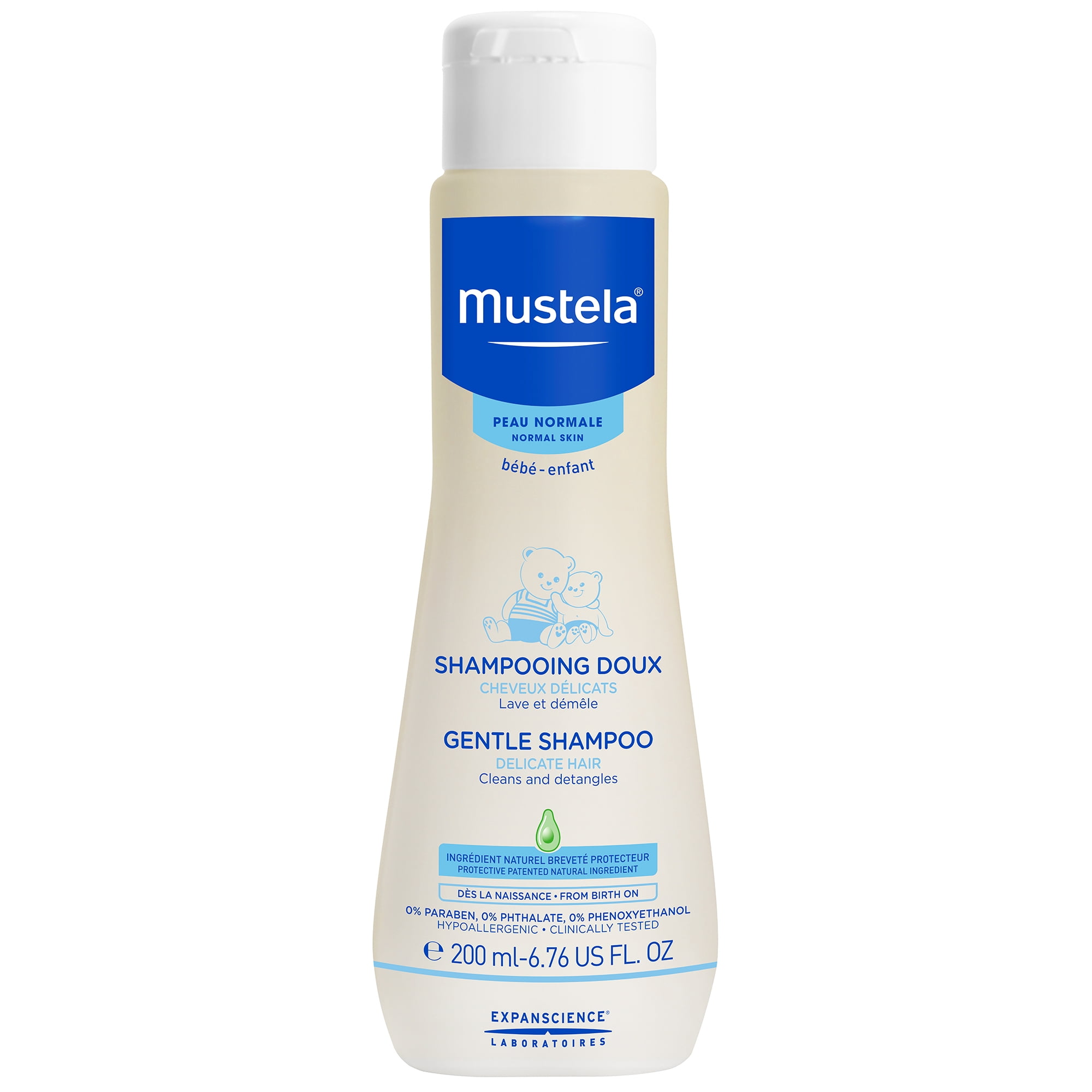Mustela Gentle Shampoo, Tear-free Baby 