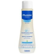 Mustela Gentle Shampoo, Tear-free Baby Shampoo with Natural Avocado Perseose, 6.7 Oz.