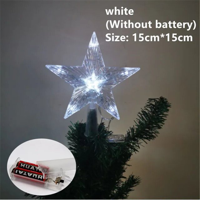 Lámpara de luz LED para árbol de Navidad, adornos navideños para el hogar, año nuevo, 2022