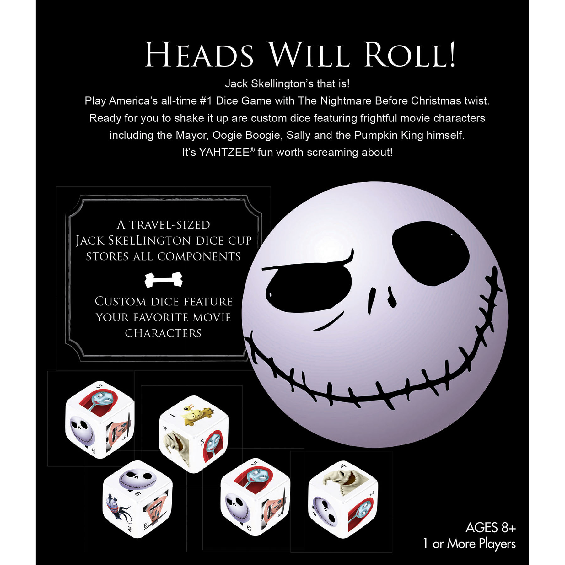 Yahtzee The Nightmare Before Christmas Dice Game photo 4