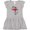 AC-Heather Grey, variant on Inktastic Black History Month Ink Print African Heart Girls Toddler Dress