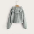 thumbnail image 3 of Girls Sweaters Casual Oversized Fleece Knit Sweatshirts Fall Fashion Long Sleeve Fluffy Fuzzy Jumper Preppy Y2k Top Sweatshirts Pullovers Kids, 3 of 5