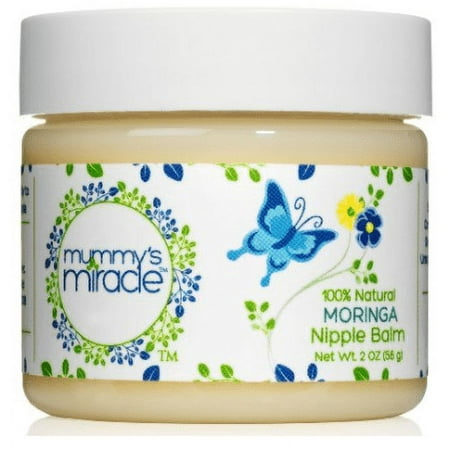Organic Lip Balm & Nipple Butter Cream Breastfeeding Essential Gentle Soothing Safe for Nursing & Dry Skin Nourish Chapped lips by Mummy's Miracle 2oz