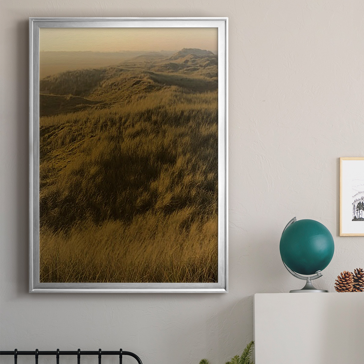 Golden Fog I Premium Framed Print - Ready to Hang