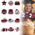 thumbnail image 2 of Homelyt Graduation Cupcake Toppers 2026 12 Pack Gold Glitter Congrats Grad Cap Picks for Graduation Decorations Set, 2 of 6