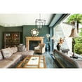 thumbnail image 3 of Maddox 6 light Black chandelier, 3 of 12