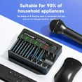 thumbnail image 4 of CITYORK 16 Pack AAA 1100mAh Batteries with High Capacity Low Self Discharge 1.2V Ni-MH Rechargeable Batteries with 8 slot AA AAA LCD Smart 1.2v NiMH/NiCd Charger,Fast Charger, 4 of 6