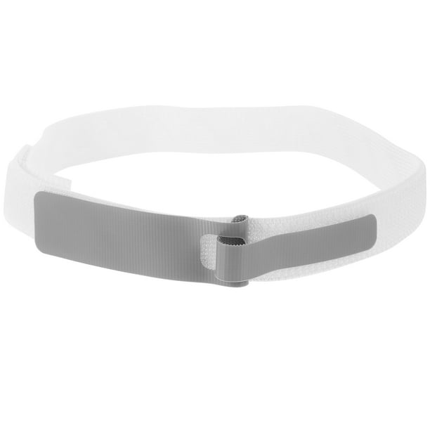 EeaseMX Soporte para catéter, soporte para pierna, cinta de fijación para catéter, soporte para pierna, suministros urinarios, banda para pierna, soporte para correa (blanco)