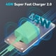thumbnail image 4 of Cargador Samsung Super Fast tipo C de 45 W con cable de 2 m para Android, 4 of 6