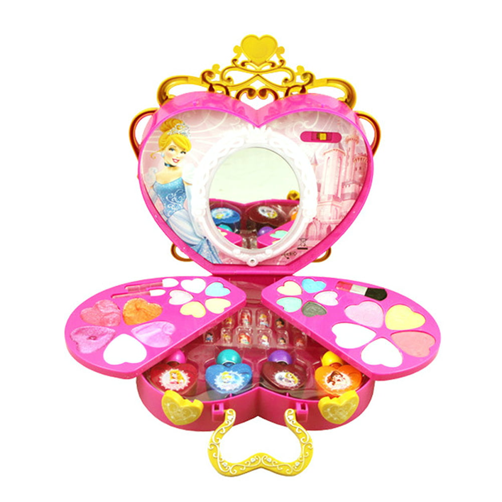 Aihome Disney Princess Makeup Box Childrens Special Cosmetics Set