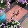 thumbnail image 6 of Easter Door Mat,Spring Pink Eggs Indoor Outdoor Non-Slip Doormat,Entryway Front Porch Easter Rabbit Welcome Door Mat Colorful for Entrance Decor 30" x 17" (Happy Easter), 6 of 6