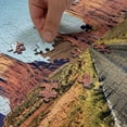 thumbnail image 5 of Ambesonne Arizona Jigsaw Puzzle, Long Road at Valley Trip, Heirloom-Quality Fun Activity for Family Durable Cardboard, 1000 pcs, Multicolour, 5 of 6