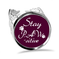 thumbnail image 1 of Positive Energy Affects Paw Print Ring Adjustable Love Wedding Engagement, 1 of 3