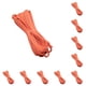 thumbnail image 2 of Bearachild Cordones de gamuza sintética Fabricación de joyas de cuero Accesorios Suministros Herramientas hechas a mano Gadgets Colgante para Naranja 10Conjunto, 2 of 6