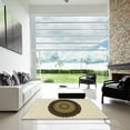 thumbnail image 7 of Ahgly Company Machine Washable Indoor Rectangle Transitional Golden Blonde Gold Area Rugs, 2' x 3', 7 of 7