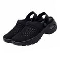 thumbnail image 2 of Ettsollp 1 Pair Women Sports Shoes Mesh Breathable Non-slip Design Quick-Dry Outdoor Rubber Shoes with Air Cushion Support, 2 of 8