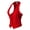 Bright Red, variant on MixMatchy Women's Economy Dressy 3 Button Versatile Racerback Tuxedo Suit Vest Waistcoat