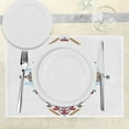 thumbnail image 3 of Ambesonne Tribal Place Mats Set of 4, Mexican Pattern, Standard Size, Multicolor, 3 of 6
