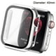 thumbnail image 1 of Compatible Apple Watch Series 5 / Series 4 Estuche 40 / 44 mm con protección de pantalla de vidrio templado, Estuche protector completo de 360 ° Estuche protector ultra delgado MFZFUKR 2033846-3, 1 of 9