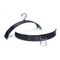 thumbnail image 5 of J.S. Hanger Space-saving Metal Coat Hanger, Black Super Grippy Coating, 10-Pack, 5 of 6
