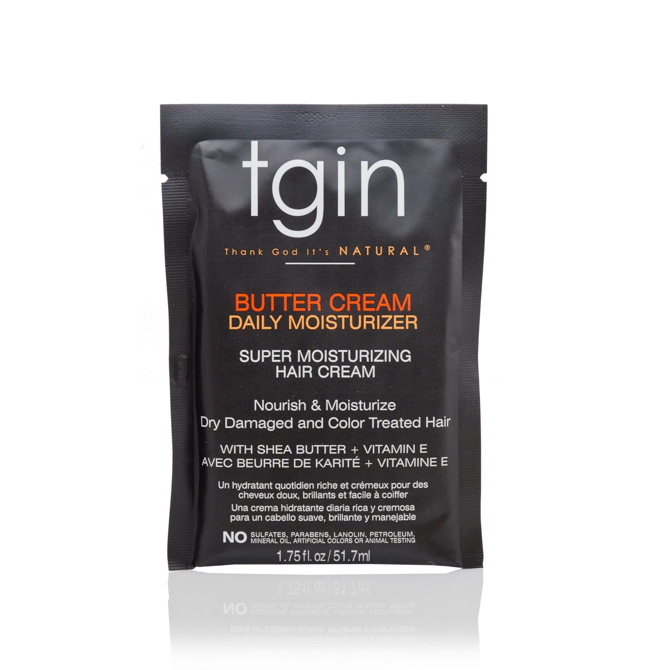 Thank God It's Natural (tgin) Butter Cream Daily Moisturizer 1.75OZ Packette