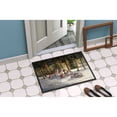 thumbnail image 2 of Wolves by Daphne Baxter Doormat 18x27, 2 of 4