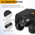 thumbnail image 3 of Housse pour VTT d'Extérieur pour Yamaha Grizzly 700 EPS 2016-2021 2022 2023 2024 2025, Housse Robuste pour 4 Roues, Housse pour Quad Toutes Saisons, Protection Résistante aux Intempéries, Accessoires pour 4 Roues, 3 of 7