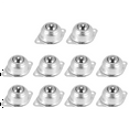 thumbnail image 3 of TOP! 10Pcs 3CM Dia Carbon Steel -15A Ball Transfer Unit Bearing Conveyor Roller Transmission Tool, 3 of 4