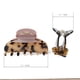 thumbnail image 5 of 2 pinzas para el pelo de 2,75 pulgadas, pinzas de plátano, pasadores de tortuga, pasadores de celuloide de diseño francés, estampado de leopardo, pequeños accesorios de moda para mujeres y niñas SET4, 5 of 7