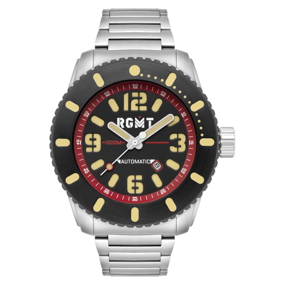 RGMT All-Brite Stainless Steel 54mm Japanese Automatic Wristwatch RG-8053-22