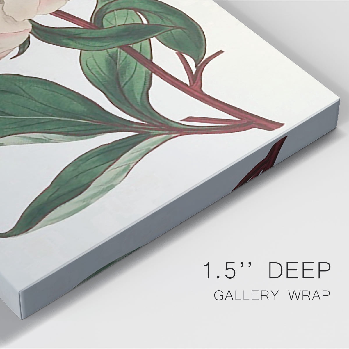 Pink Floral Mix VII Premium Gallery Wrapped Canvas - Ready to Hang