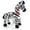 Zebta, variant on PonyCycle Ride on Zebra Toddler Ride on Toys (with Brake/ 30" Height/ Size 3 for Age 3-4) Pony Cycle Ride on Horse Mechanical Animals Toys Zebra Model Ux368