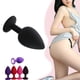 thumbnail image 2 of Tapón Anal de silicona suave para hombres y mujeres, tapón sexual Unisex, 3 tamaños diferentes, juguetes para adultos, entrenador Anal para parejas SM, 2 of 4